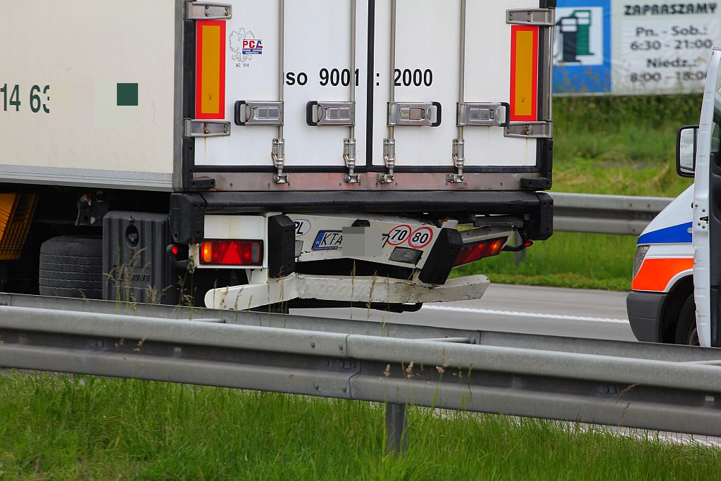 Karambol na autostradzie A4