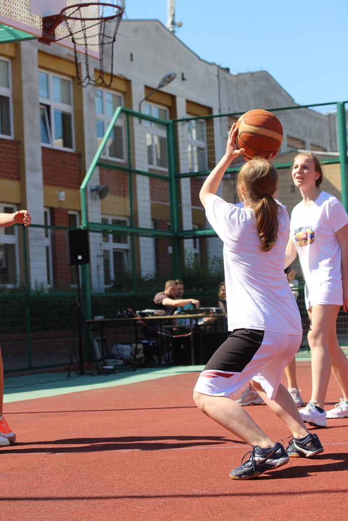 Turniej koszykarski Streetball 3x3 cz1
