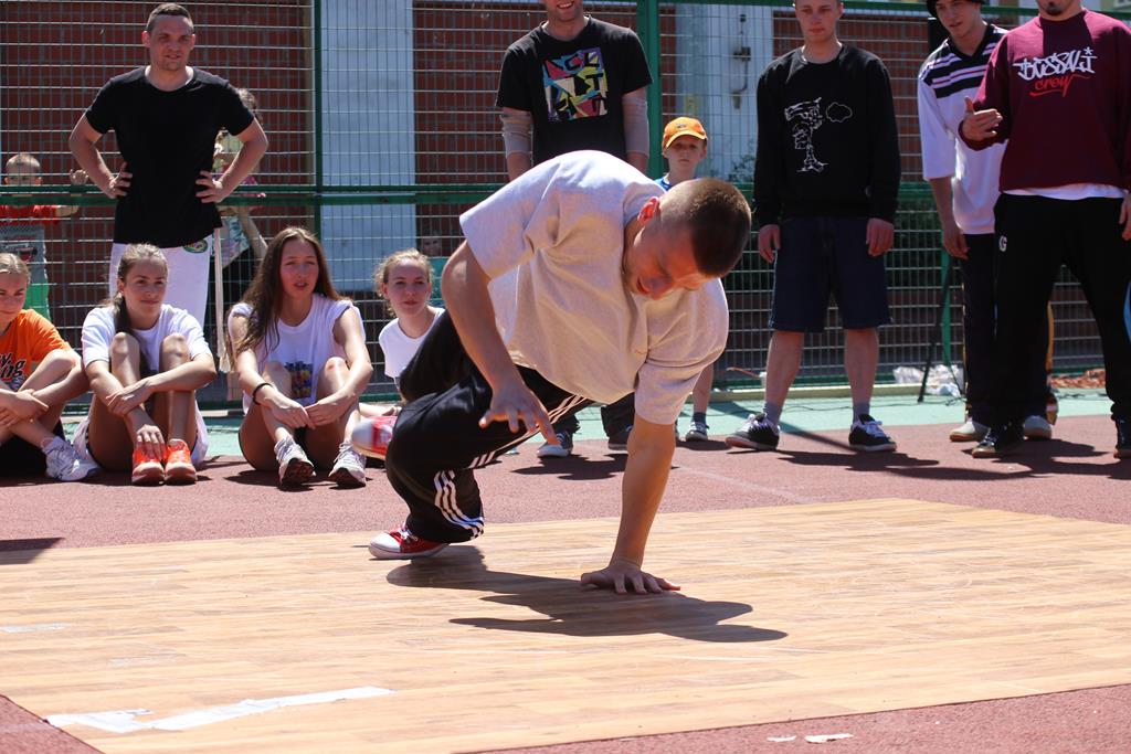Turniej koszykarski Streetball 3x3 cz1