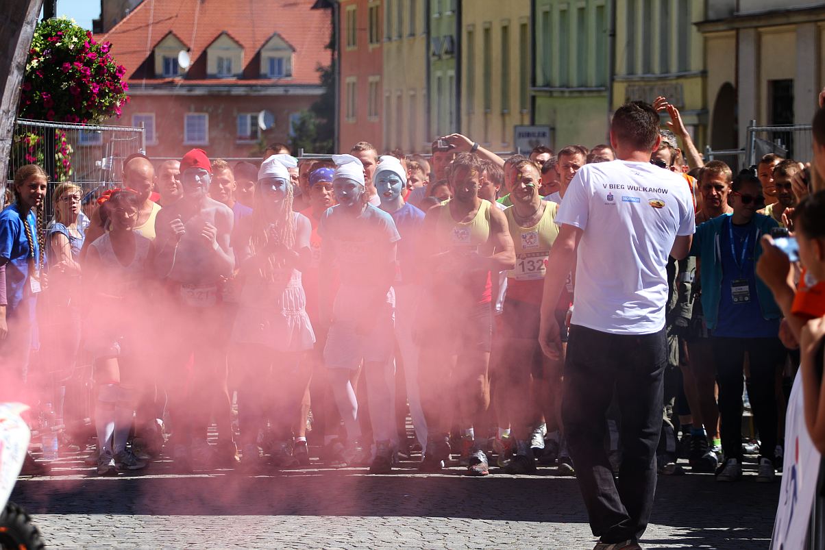 V Bieg Szlakiem Wygasłych Wulkanów cz1