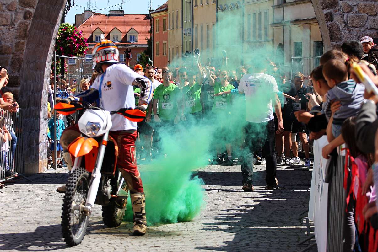 V Bieg Szlakiem Wygasłych Wulkanów cz1