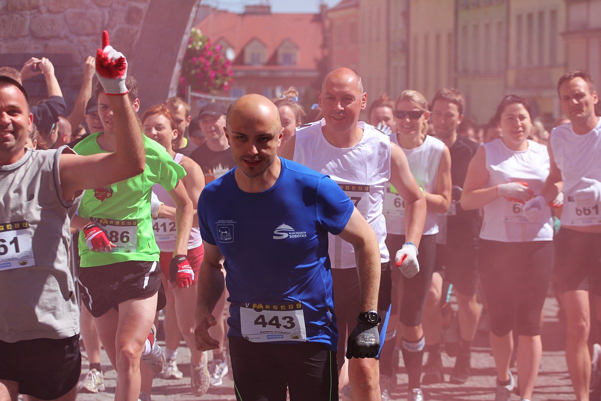 V Bieg Szlakiem Wygasłych Wulkanów cz1