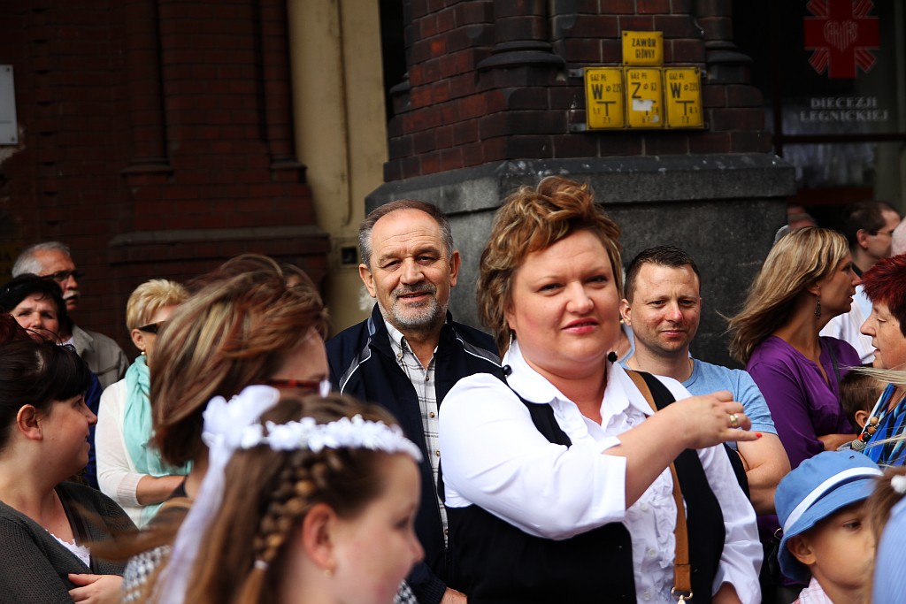Msza i procesja z watykańskimi dostojnikami cz1