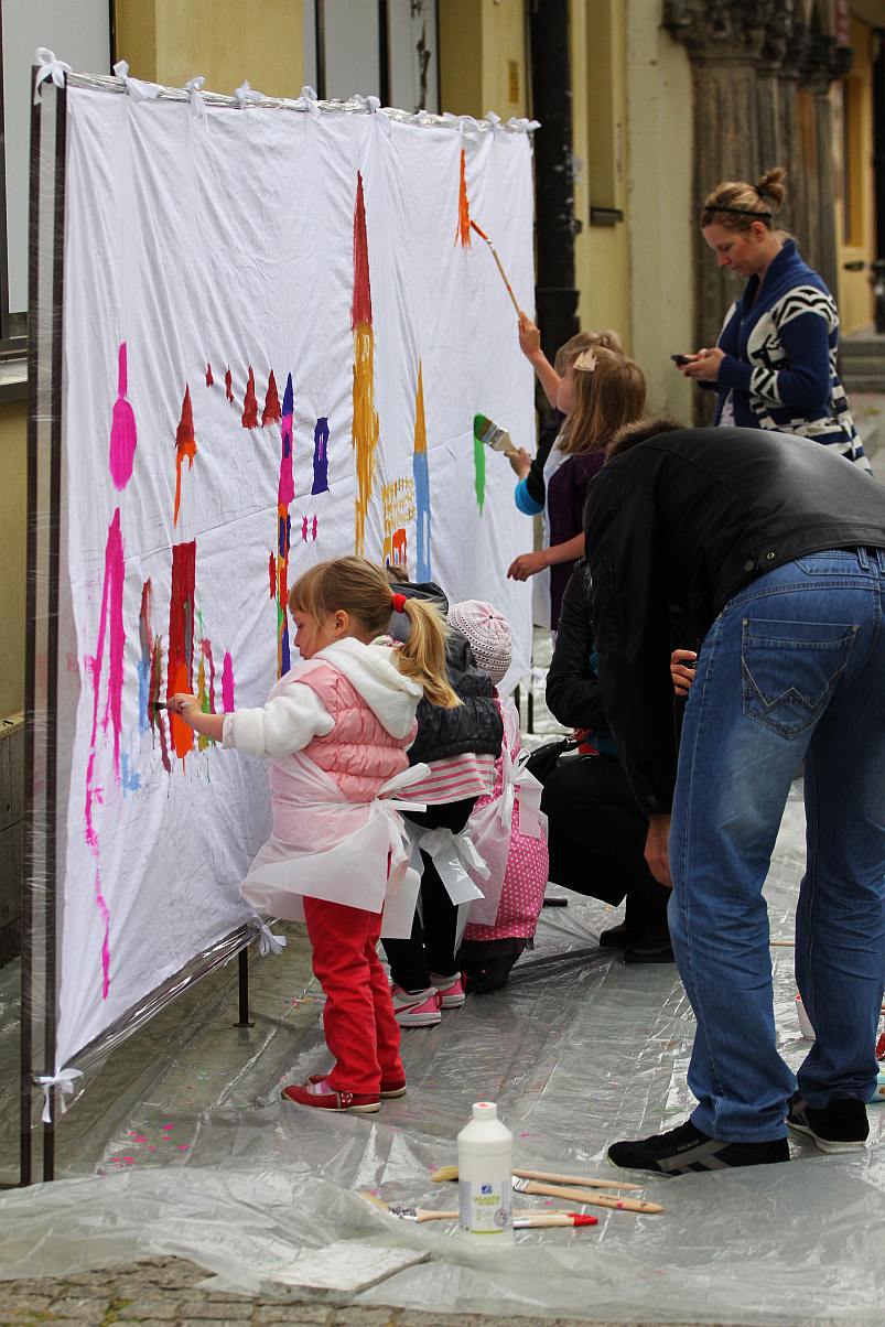 Warsztaty malarskie i Bazar kultury