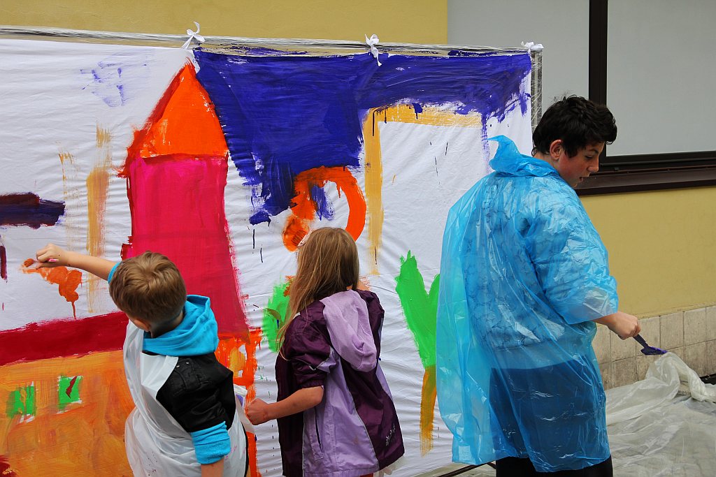 Warsztaty malarskie i Bazar kultury