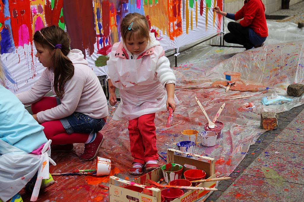 Warsztaty malarskie i Bazar kultury
