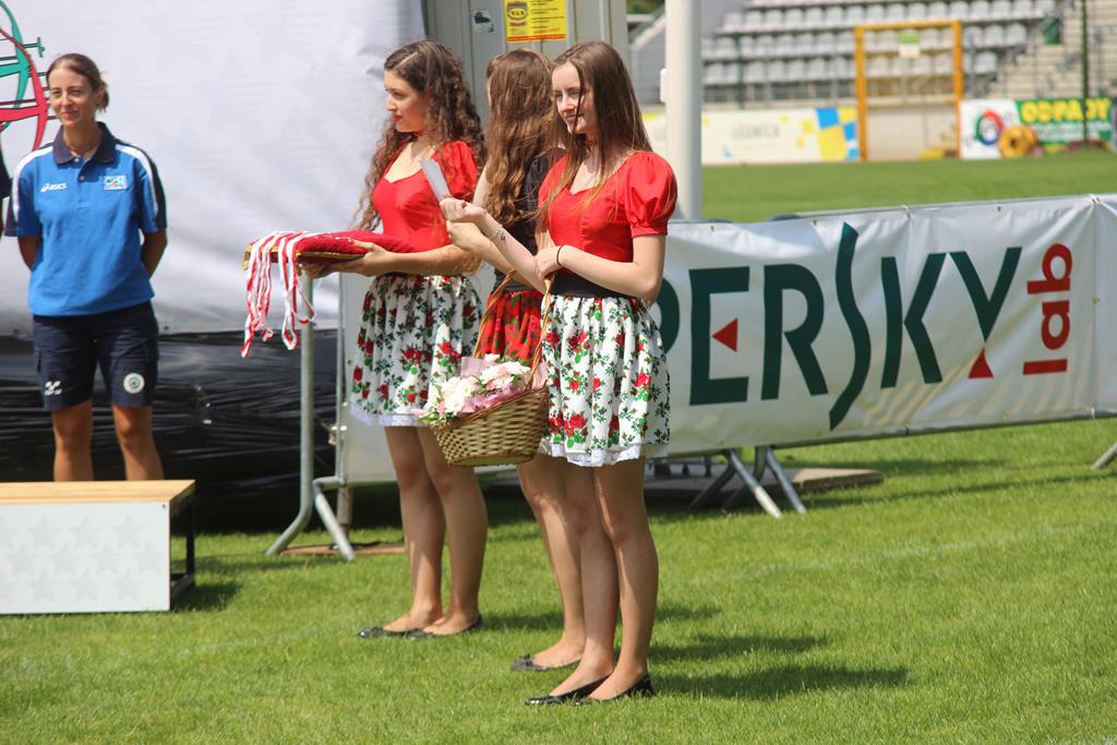 AMŚ w łucznictwie - Ceremonia wręczenia medali drużynowych