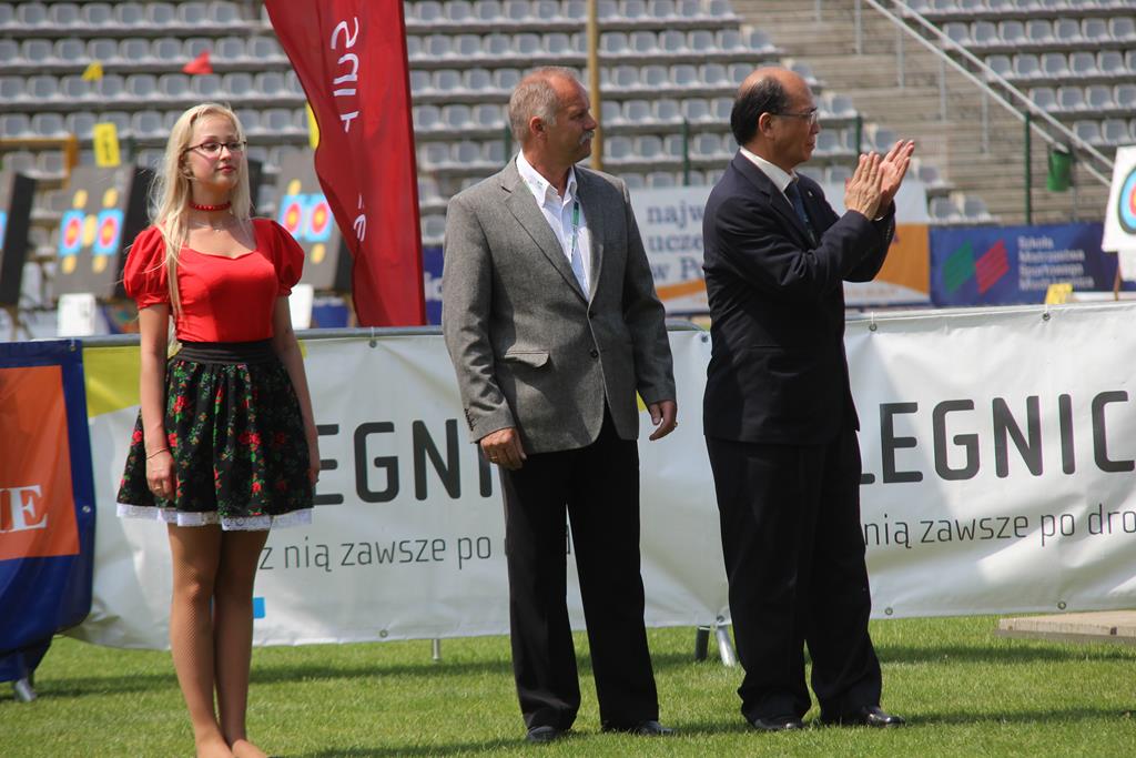 AMŚ w łucznictwie - Ceremonia wręczenia medali drużynowych