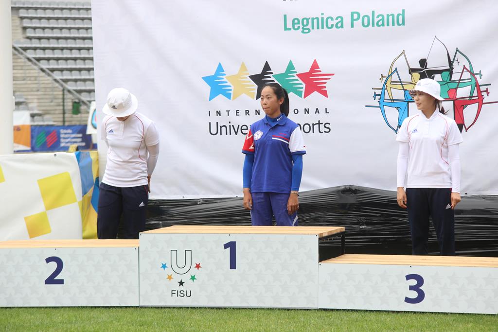 AMŚ w łucznictwie - Ceremonia wręczenia medali indywidualnych