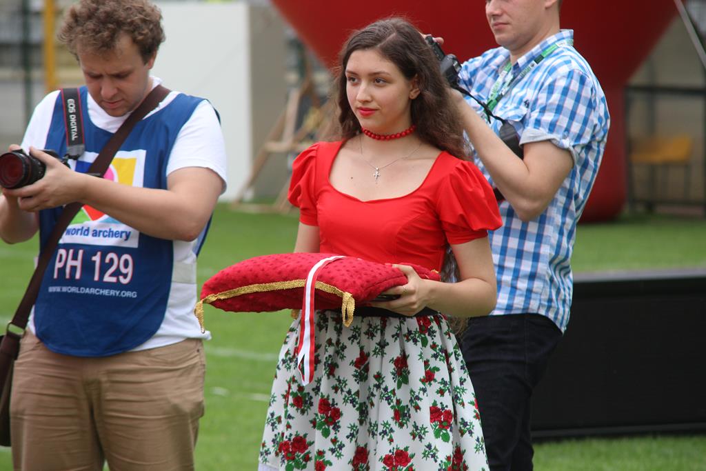 AMŚ w łucznictwie - Ceremonia wręczenia medali indywidualnych