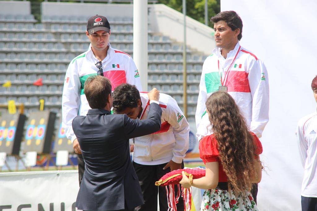AMŚ w łucznictwie - Ceremonia wręczenia medali drużynowych