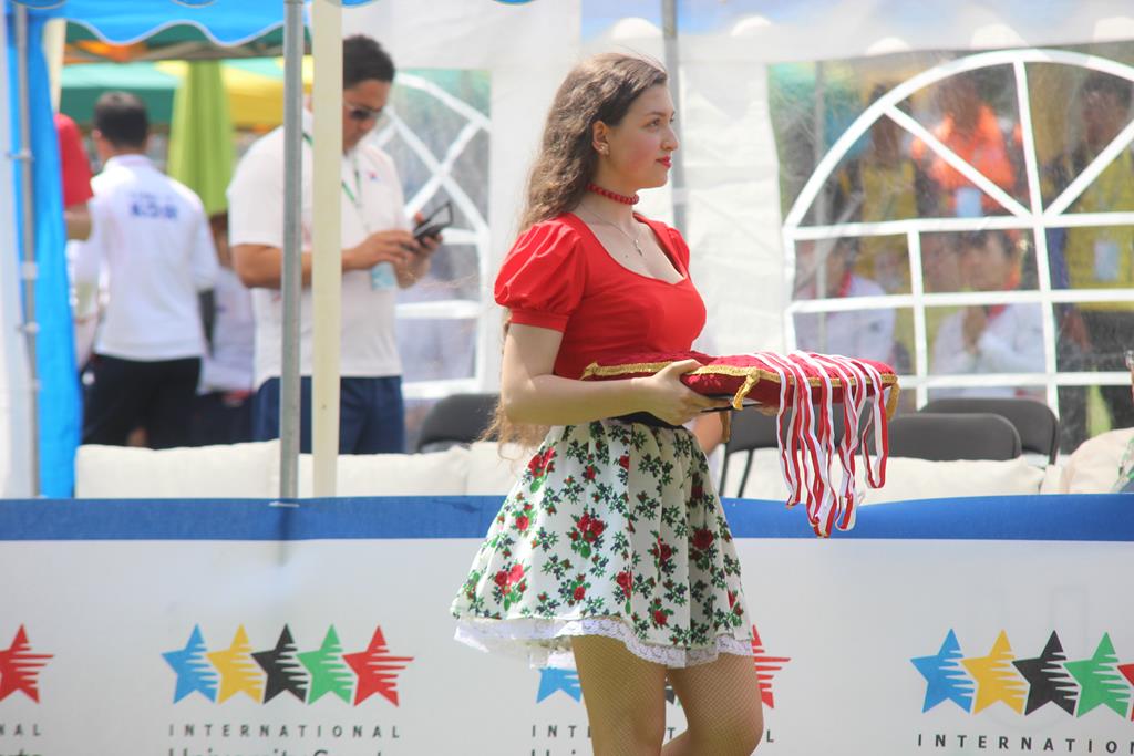 AMŚ w łucznictwie - Ceremonia wręczenia medali drużynowych