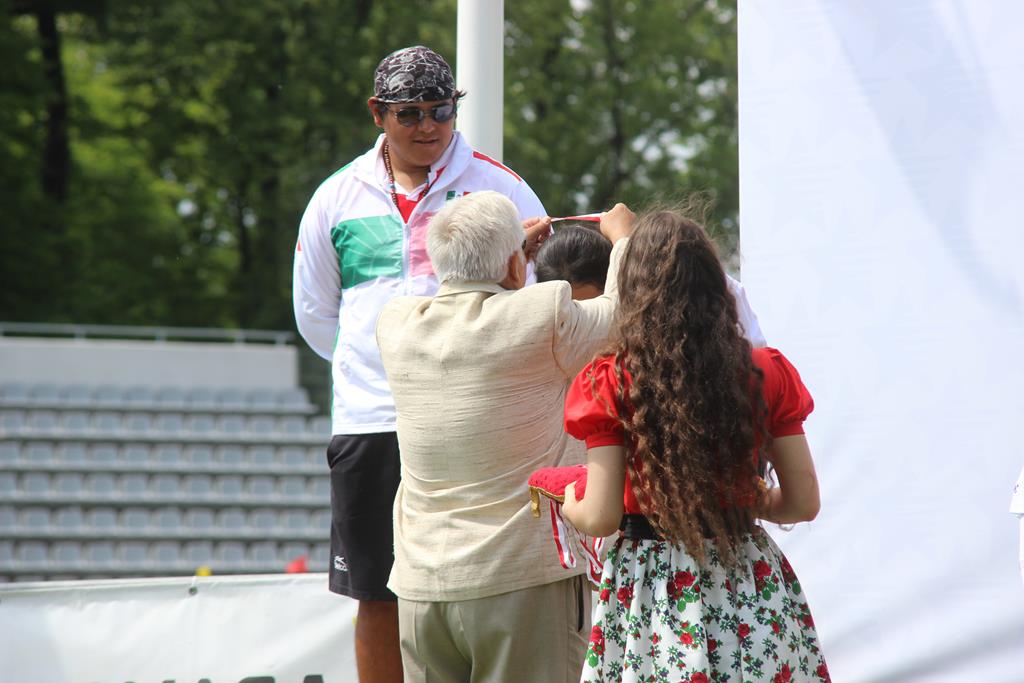 AMŚ w łucznictwie - Ceremonia wręczenia medali drużynowych