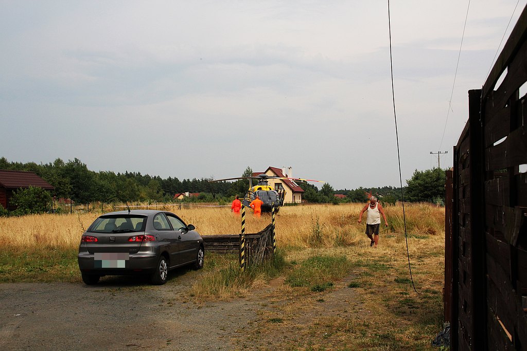 Ranni w wypadku pod Karczowiskami