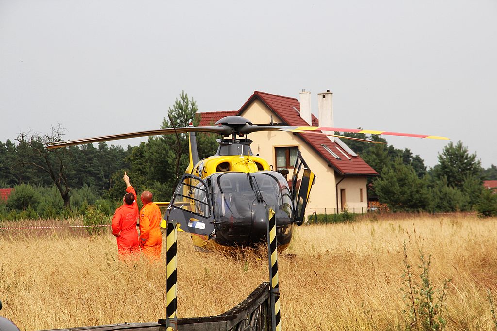 Ranni w wypadku pod Karczowiskami