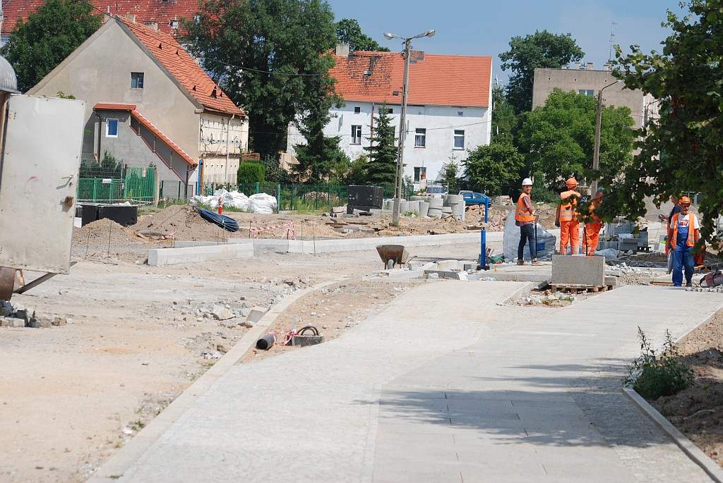 Remont skrzyżowania ulic Jaworzyńskiej i Grabskiego