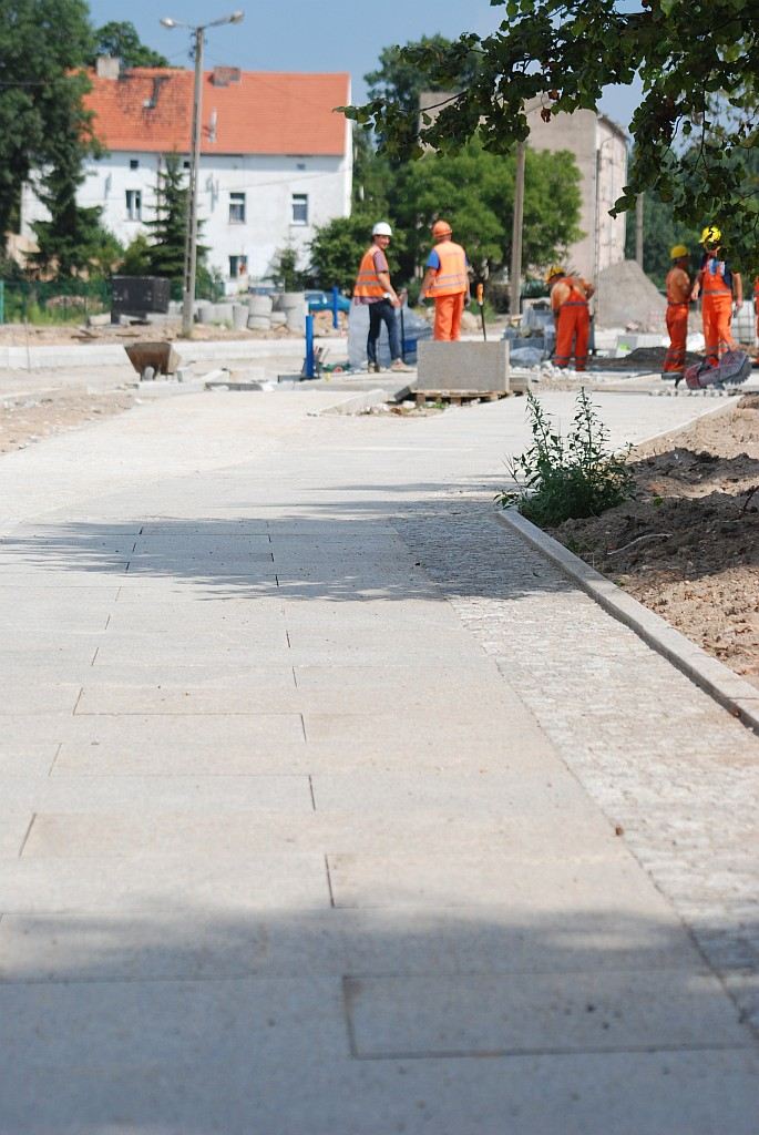 Remont skrzyżowania ulic Jaworzyńskiej i Grabskiego