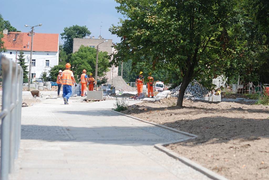 Remont skrzyżowania ulic Jaworzyńskiej i Grabskiego