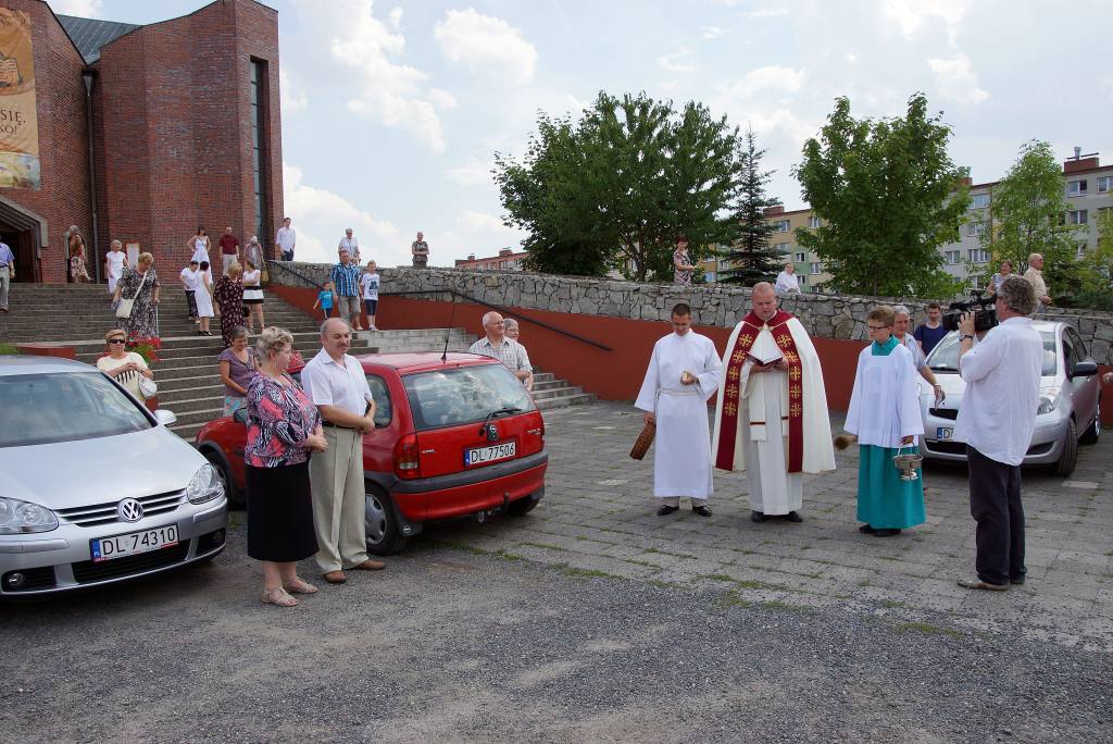 Poświęcili auta w parafii na Koperniku