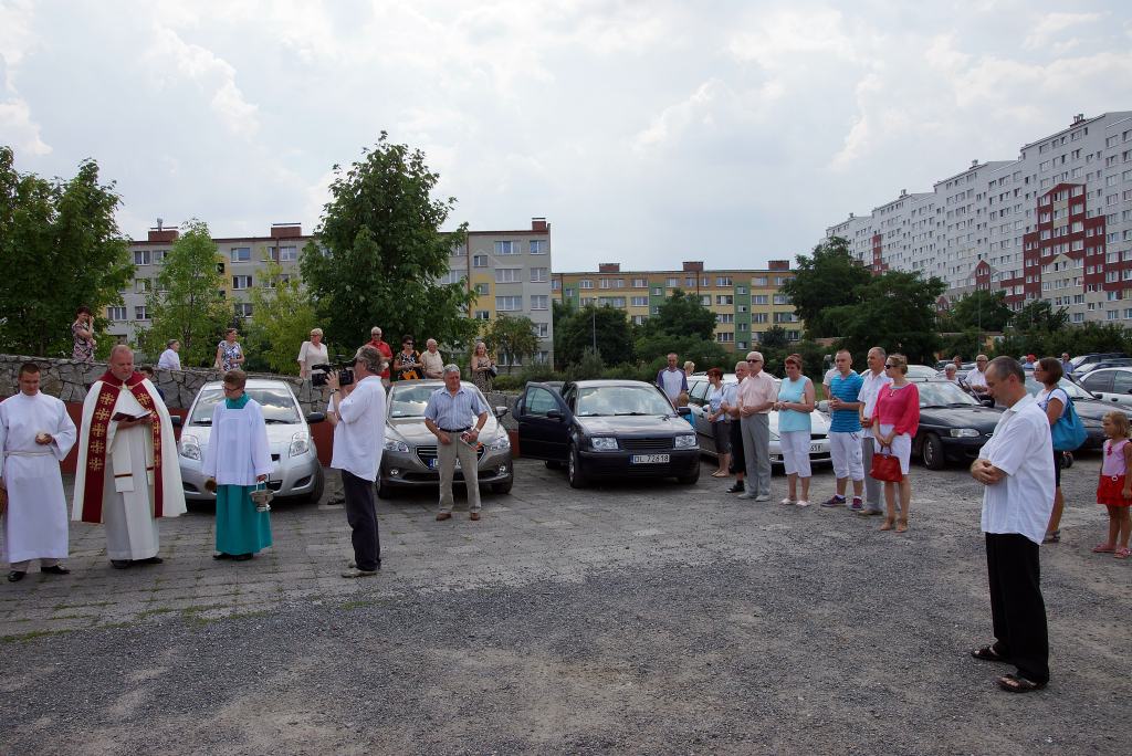 Poświęcili auta w parafii na Koperniku
