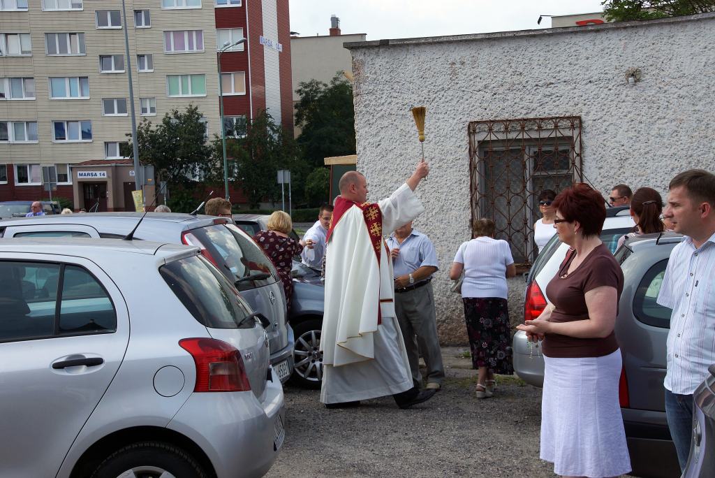 Poświęcili auta w parafii na Koperniku