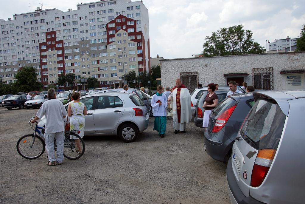 Poświęcili auta w parafii na Koperniku