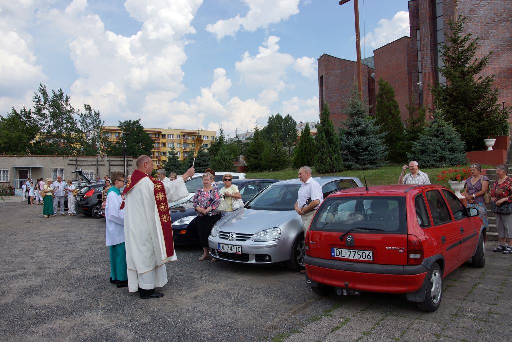 Poświęcili auta w parafii na Koperniku
