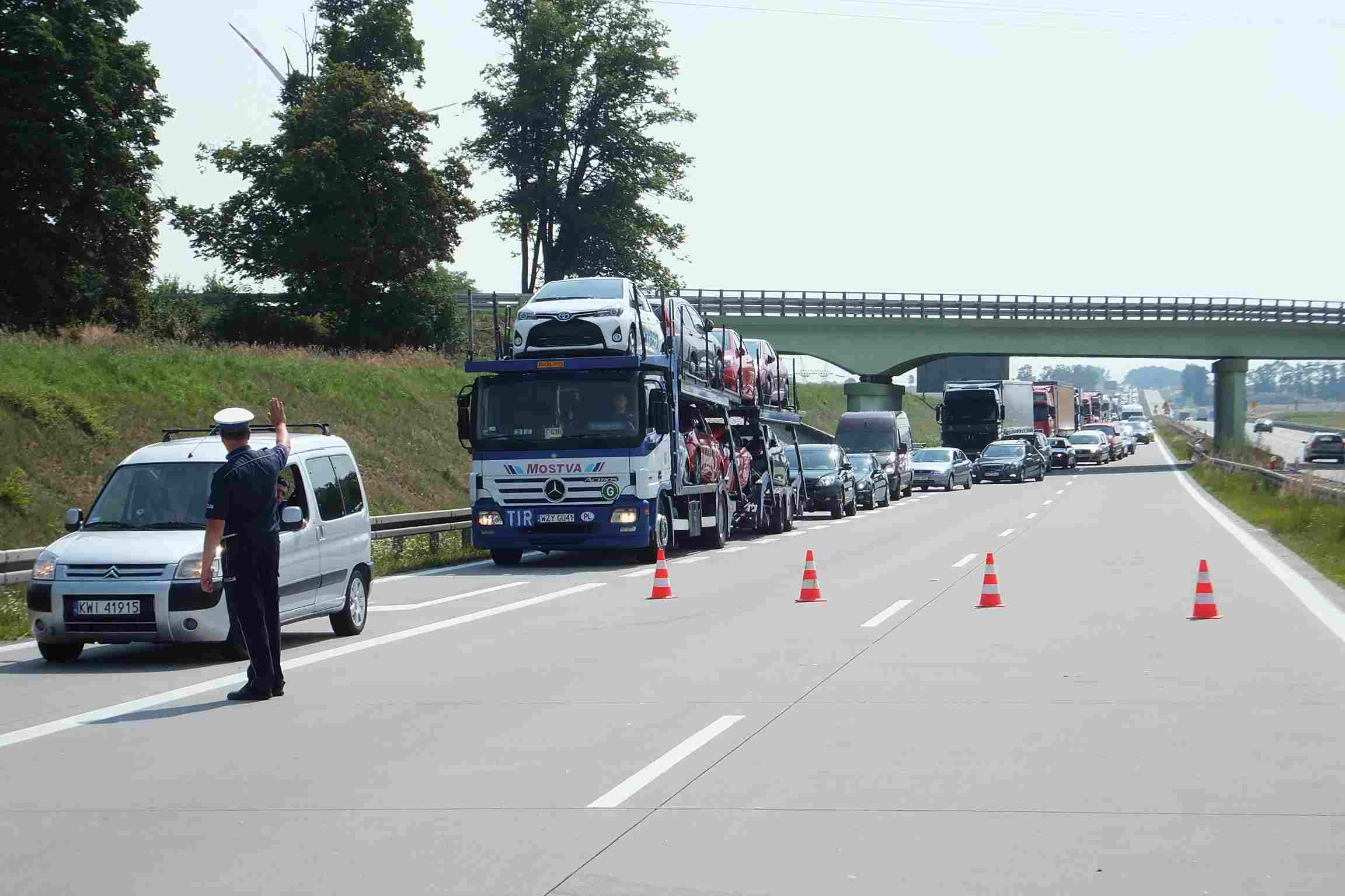 Wypadek na A4. Są gigantyczne korki!