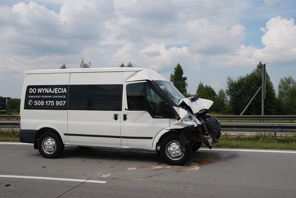 Znów wypadek na A4. Pięć osób rannych