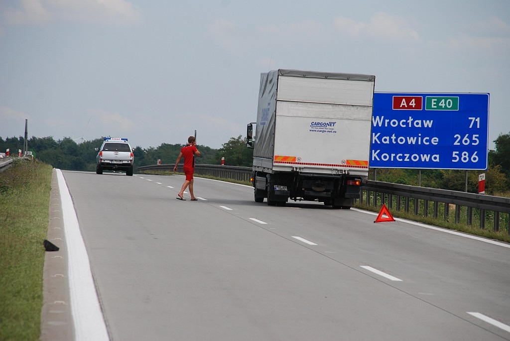 Znów wypadek na A4. Pięć osób rannych