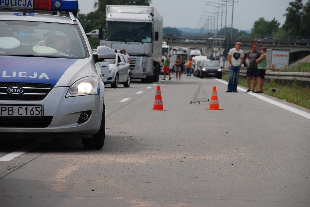 Znów wypadek na A4. Pięć osób rannych