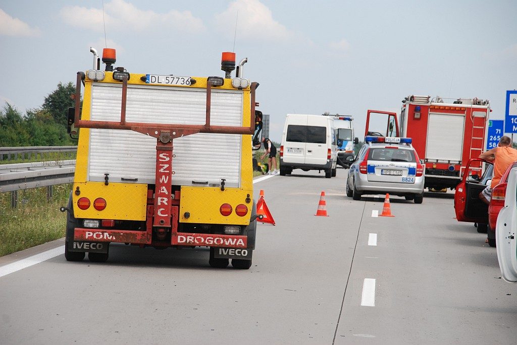 Znów wypadek na A4. Pięć osób rannych
