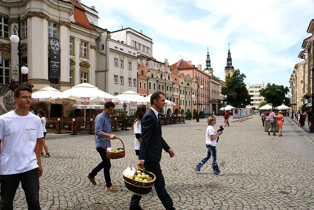 Rabczenko na złość Putinowi rozdawał jabłka