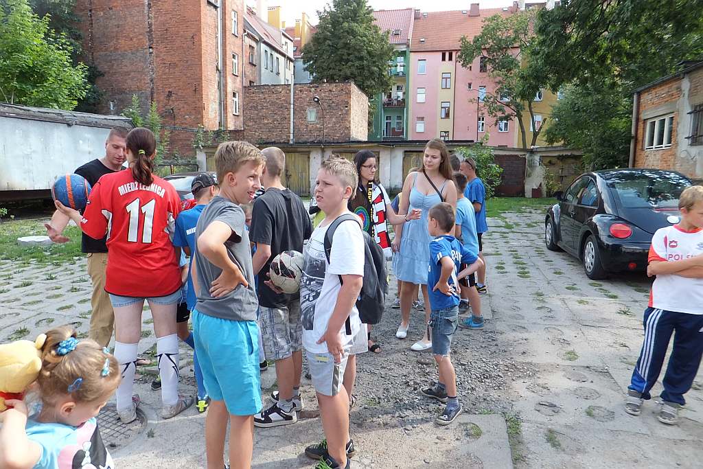 Piłkarze Miedzianki na Nowym Świecie