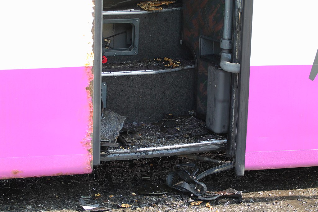 Autobus Zawiszy w ogniu