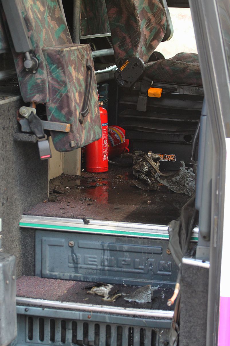 Autobus Zawiszy w ogniu