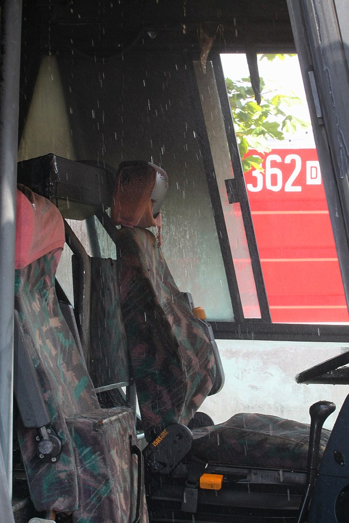 Autobus Zawiszy w ogniu