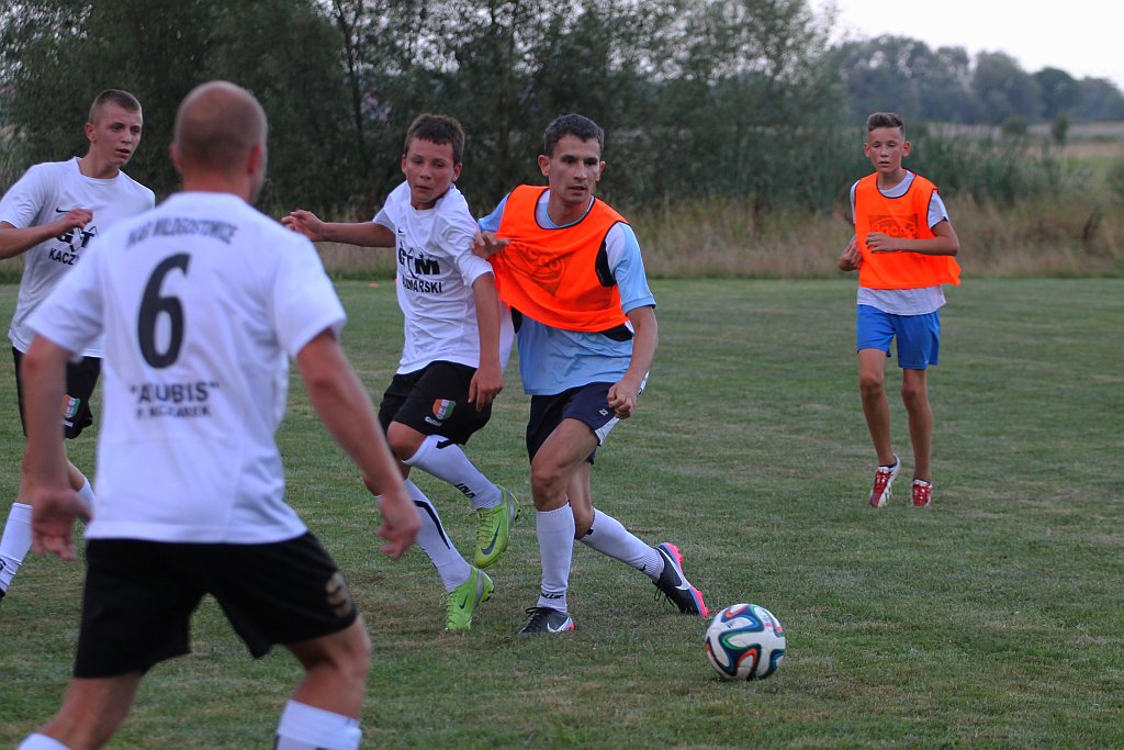 Sparing: Błękitni - Ikar 4:3 (1:0)
