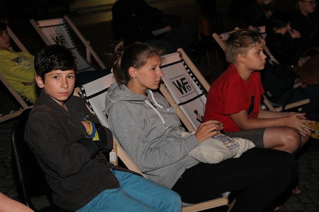 Pokaz filmów w Rynku i w Skateparku