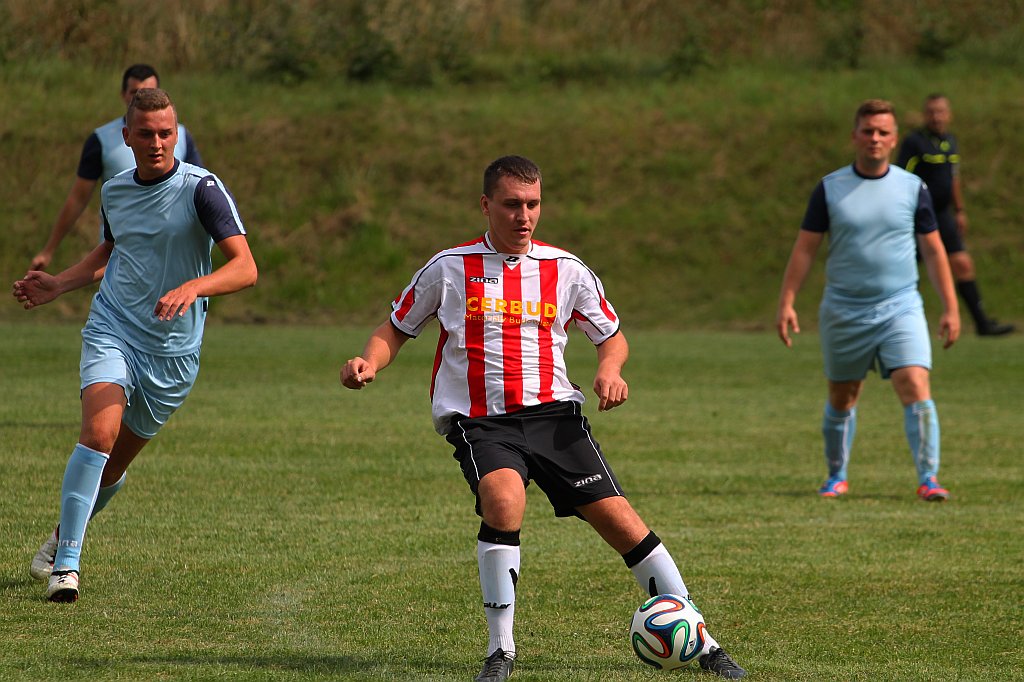 Klasa A: Błękitni - Unia 7:1 (4:0).