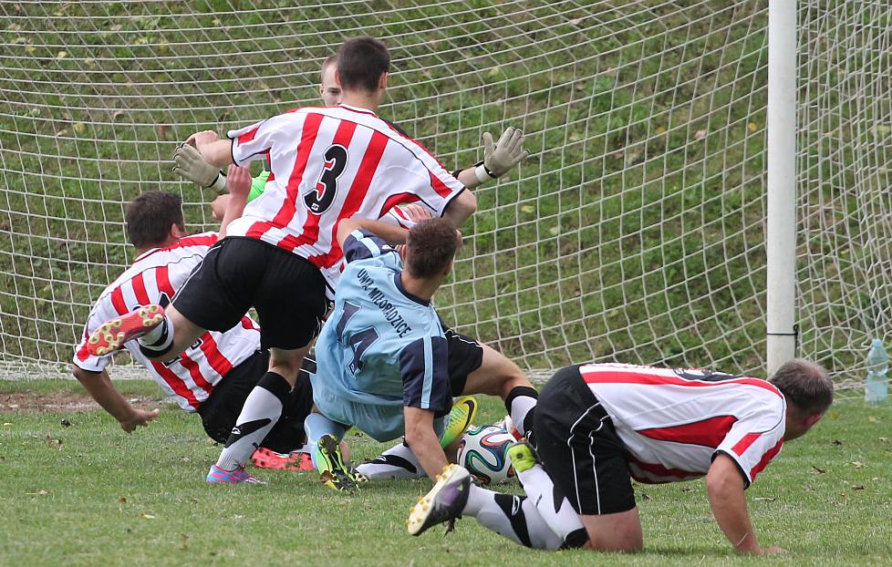Klasa A: Błękitni - Unia 7:1 (4:0).