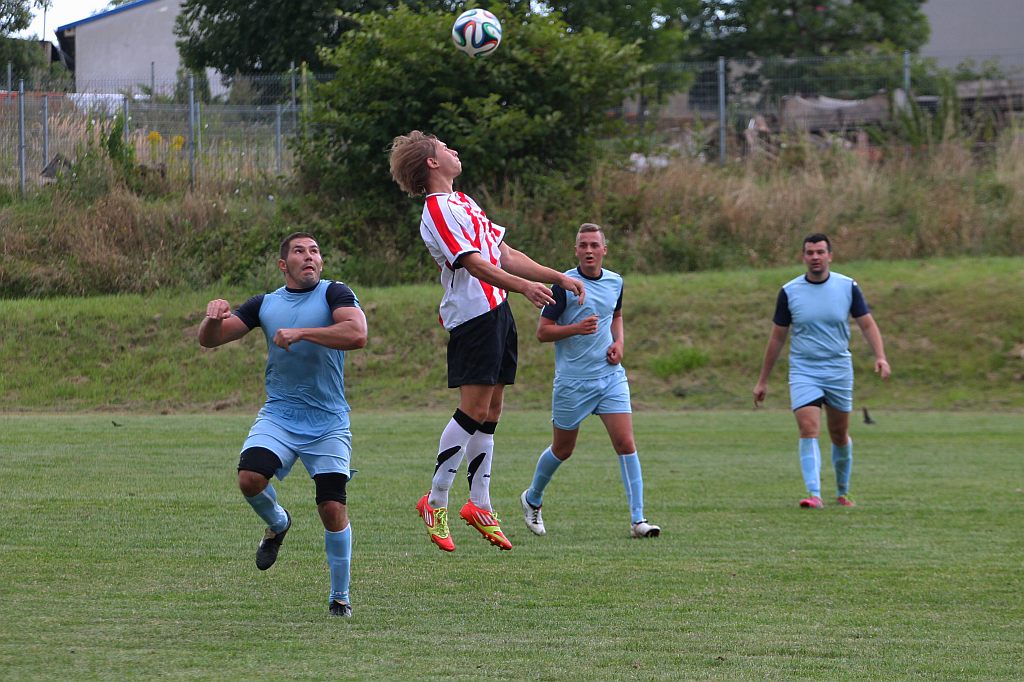 Klasa A: Błękitni - Unia 7:1 (4:0).