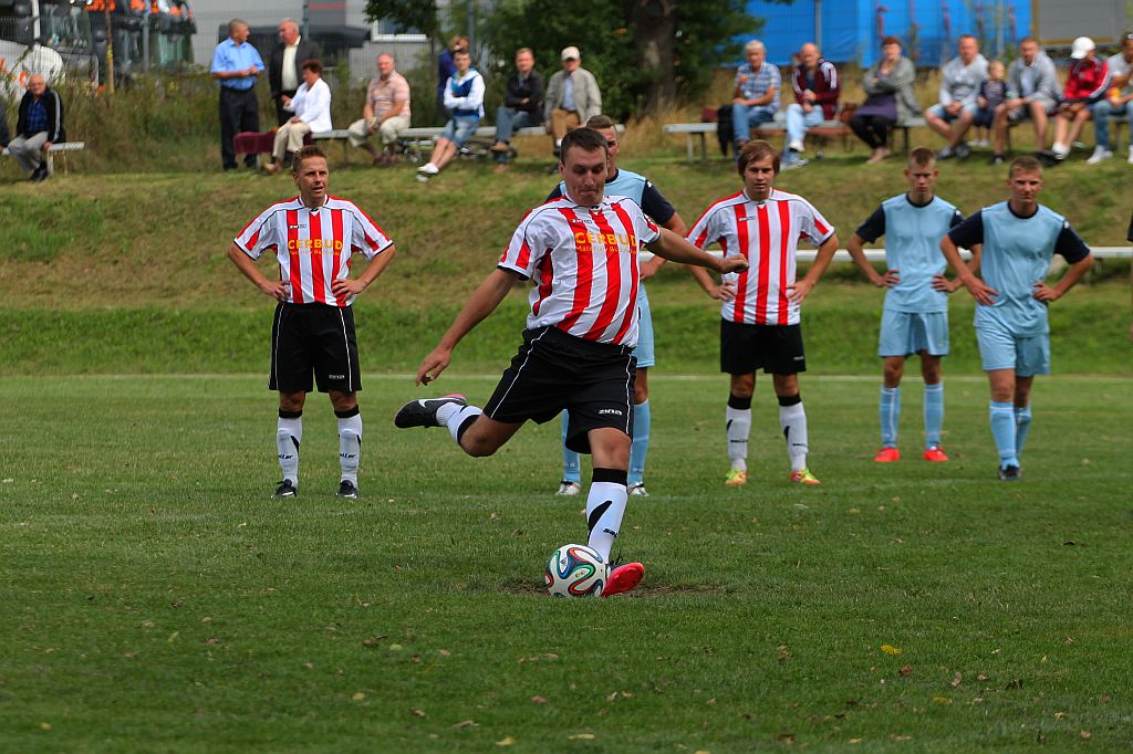 Klasa A: Błękitni - Unia 7:1 (4:0).