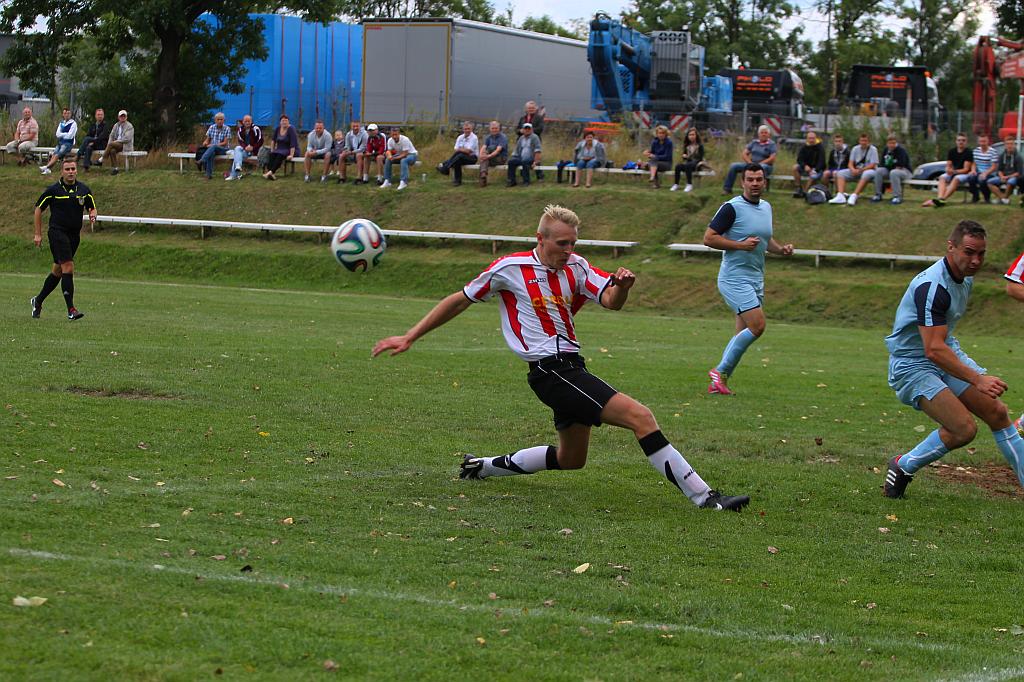 Klasa A: Błękitni - Unia 7:1 (4:0).