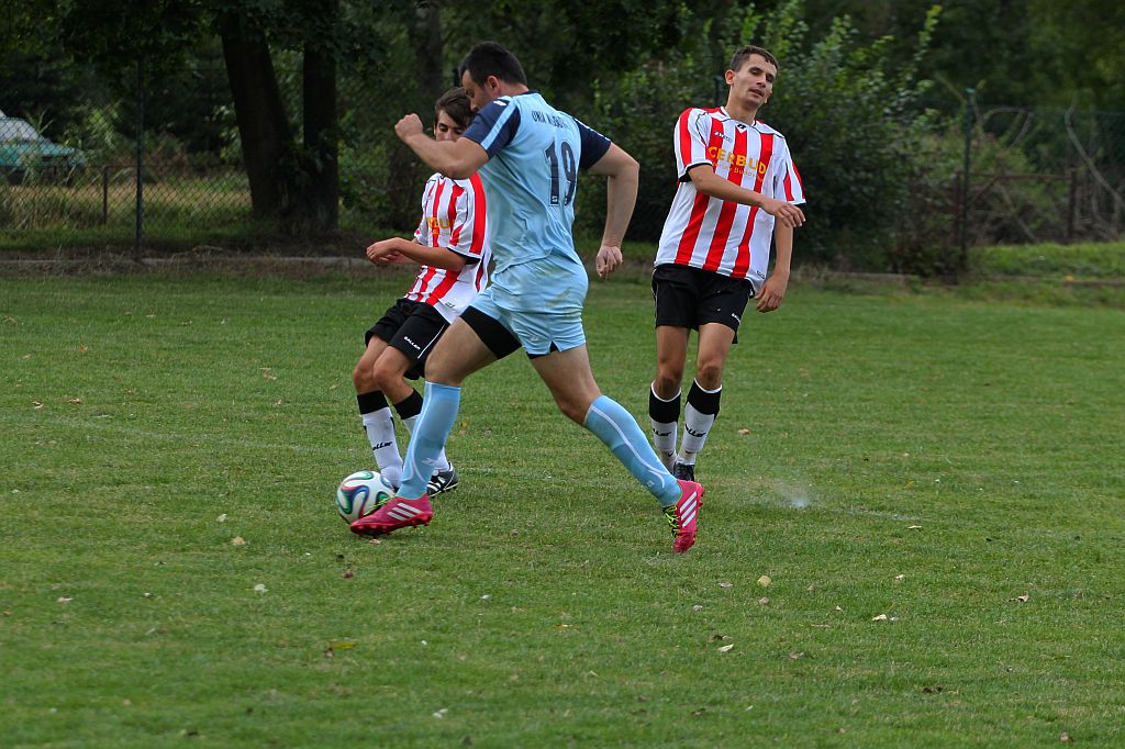 Klasa A: Błękitni - Unia 7:1 (4:0).