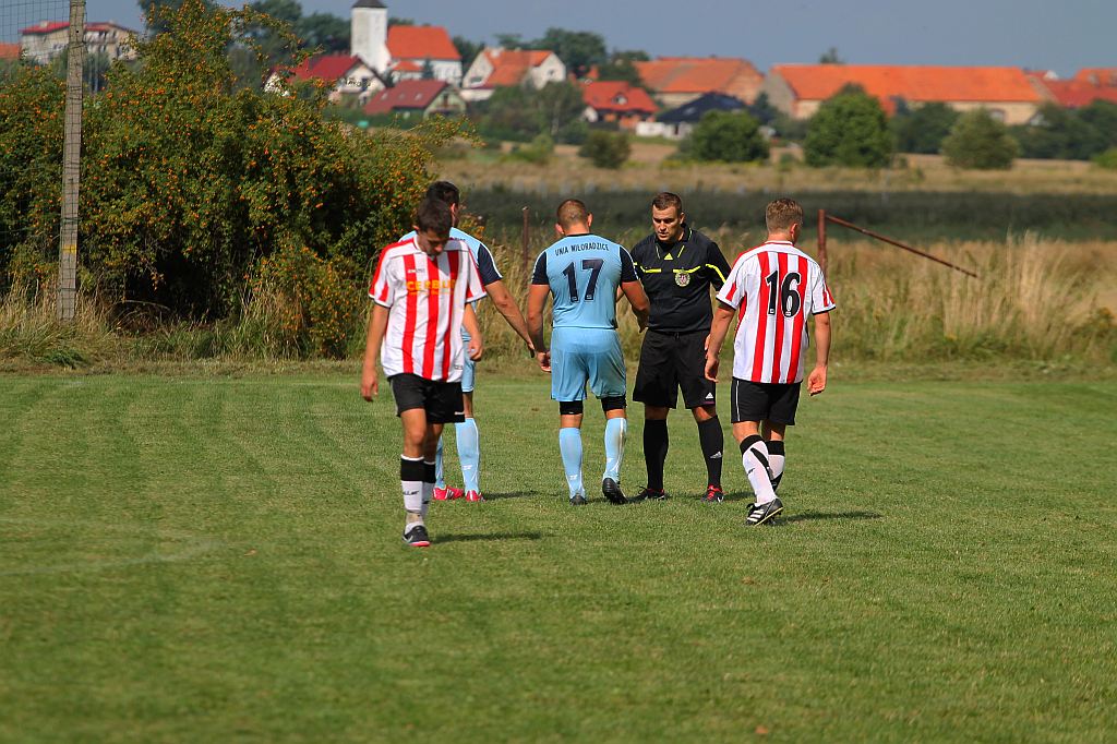 Klasa A: Błękitni - Unia 7:1 (4:0).