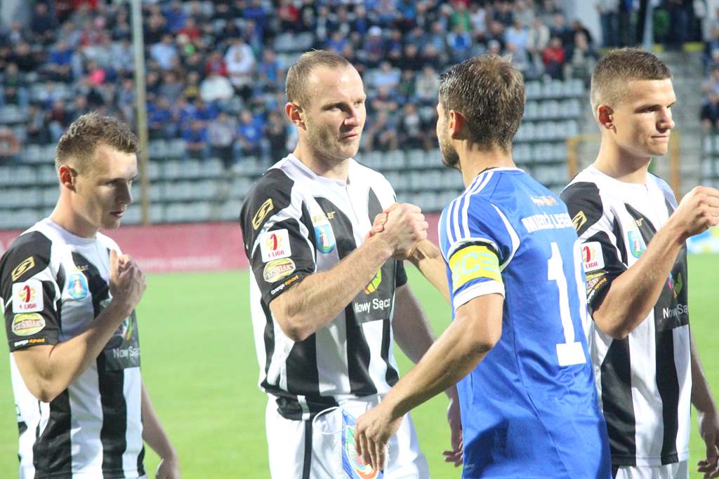 Miedź Legnica - Sandecja Nowy Sącz 1:1 (1:0)