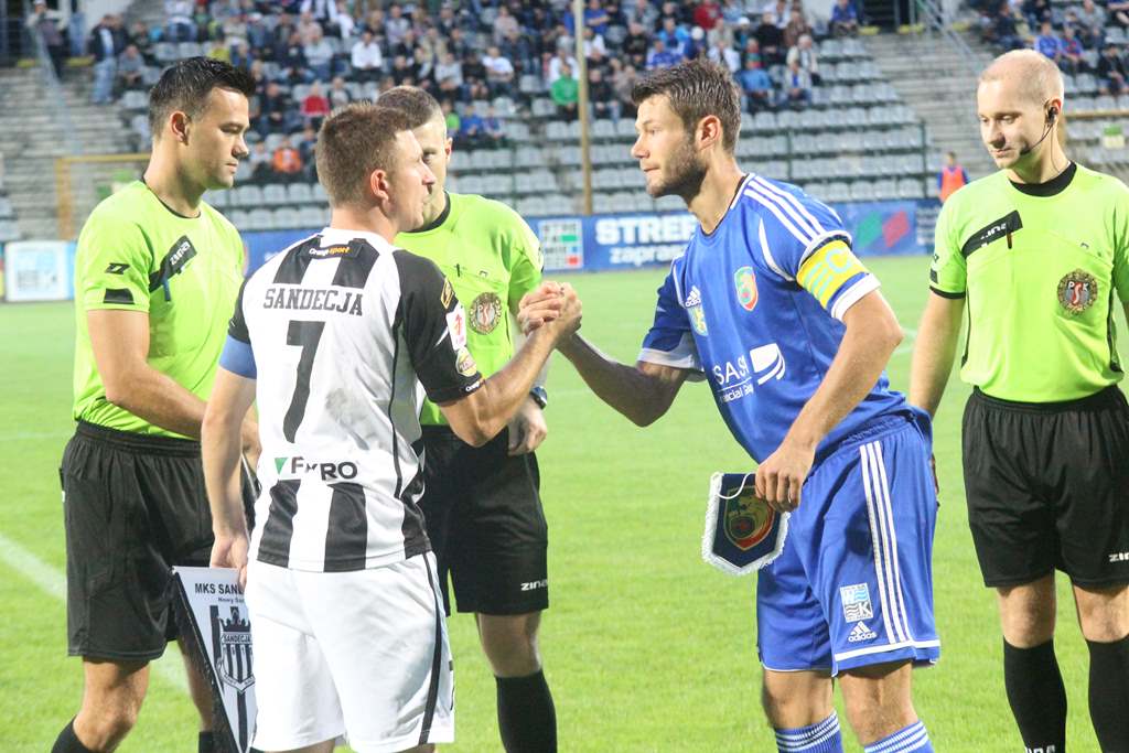 Miedź Legnica - Sandecja Nowy Sącz 1:1 (1:0)