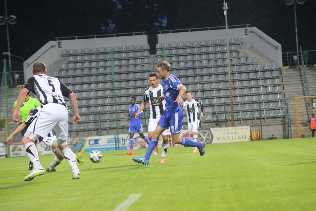 Miedź Legnica - Sandecja Nowy Sącz 1:1 (1:0)