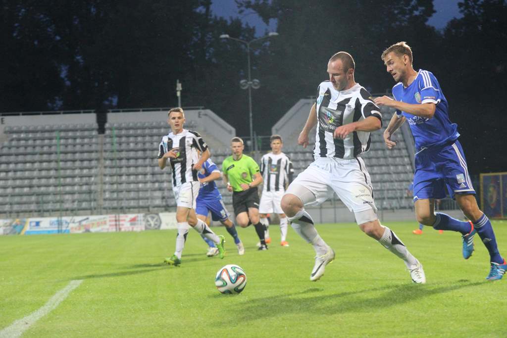 Miedź Legnica - Sandecja Nowy Sącz 1:1 (1:0)